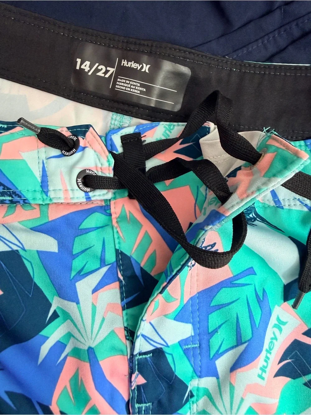 Hurley Boys Size 14/27 Retro Resort Swim Board Shorts